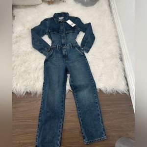 Zara pocket tapered jumpsuit